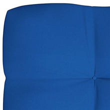 vidaXL Cuscini per Divano Pallet 2 pz Blu Reale