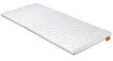 sleepling 194359 Topper coprimaterasso, Schiuma Comfort, 100 x 200 x 6 cm, Bianco