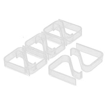 sourcingmap® Tabella tovaglia in plastica finimento Runner Clip supporto pinza 2-3.5cm Spessore 8 PC