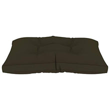 Festnight Cuscino per Pavimento e Pallet Cuscini da Sedia 60x61x10 cm 160 g/㎡ Poliestere per Interno ed Esterno Cuscino per Pavimento Piazza Colore Nero Grigio Talpa Crema