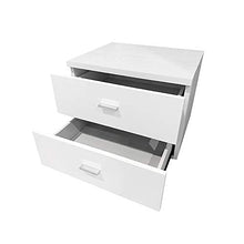 FELVER CASA & CO SRL Comodino MOD.Egos Bianco FRASSINATO