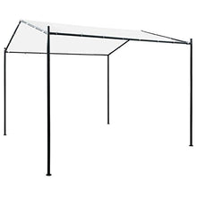 vidaXL Gazebo da Giardino 3x3x2,6 m Bianco 180 g/m²