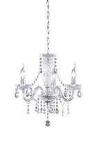 Reality Leuchten 3 Reality R11073000 Lüster Lampadario, 40 W, Trasparente, Diametro 46 cm, Acrilico, incandescente