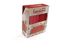 CottonHouse Copri Salva Divano Double Face in Morbida Microfibra (Rosso, Divano 3 Posti) - Arredi Casa