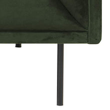 Amazon Brand - Movian Ola - Divano a 3 posti, 88 x 200 x 79 cm (Lu x La x A), Verde scuro - Arredi Casa