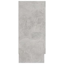 vidaXL Credenza Grigio Cemento 120x30,5x70 cm in Truciolato
