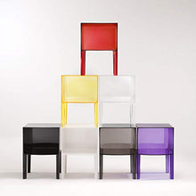 Kartell 3220B4 Small Ghost Buster - Comodino piccolo, Colore: B4 cristallo