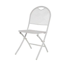 Gartentraum Set da caffè Pieghevole a 2 posti in Giallo o Bianco - Set Bistro Rosie/Bianco