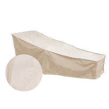 Weikeya, copertura impermeabile per mobili da giardino, 208 x 76 x 41 cm, in poliestere