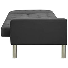 Irfora Divano Letto e 2 Cuscini, Divano 2 Posti Economico, Divano Letto Economico, in Similpelle