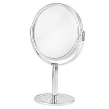 Yililay Vanità Specchio di Trucco, Due facciate Girevole Specchio da Toilette, Ingrandimento Trucco Permanente Specchio Tavolo Specchio da Toilette Hoom Alimentazione