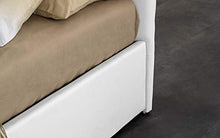 SARDAMATERASSI Letto matrimoniale con box contenitore + materasso memory 21 cm ortopedico +coppia guanciali memory saponetta sfoderabili