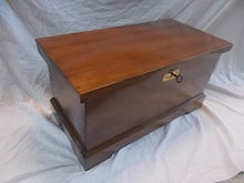 LA IBERICA Cassapanca in legno con serratura XL lunghezza 84 cm verniciato