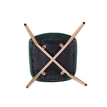 Set di 4 sedie da Pranzo in Velluto Sedie Casual Imbottite con Design retrò e Gambe in Metallo