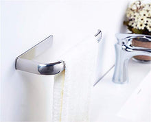 wangjian& Portasciugamani da Bagno in Ottone da 30 cm, Porta Asciugamani Cromato Lucido