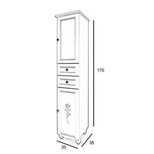 Shop Chic Arredo bagno color avorio decapè 105cm completo