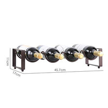 LWW Wine Rack, Ferro Wine Rack, impilabile Floor Stand Rack Wine Glass,35 * 17 * 11cm