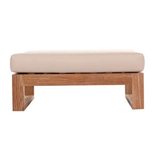 Teak Design Ottomane Molveno - Mobili da Giardino in Legno di Teak Massiccio ottomano, per Esterni e Giardini