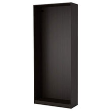 PAX telaio armadio 100x35x236 nero-marrone
