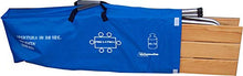 Castelmerlino 47 Tavolo Pieghevole Camper Larice cm 100 x 60 con Borsa Nylon