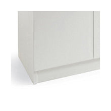 WEBMARKETPOINT Armadio scarpiera Bianco Mobile Due Ante Multiuso 3 Ripiani cm130x71x38
