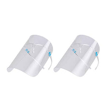 TENDYCOCO Colore Trasparente Casuale della Protezione Trasparente della Maschera Antispruzzo della Maschera Antispruzzo dello Scudo di Sicurezza del Fronte della Cucina 2Pcs