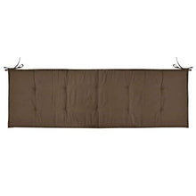 Festnight Cuscino per Panca da Giardino, Cuscino per Panca Grigio Talpa 150x50x3 cm