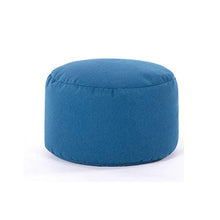 Ottoman Tabouret Simple De Table Basse De Salon Changement De Banc à Chaussures Tissu Maison Pédale Créative (Blu Scuro)