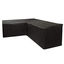 Copridivano Angolare da Giardino A Forma di L, 210D Coperture per Esterno, Impermeabile, Anti-UV, per Mobili da Giardino, Terrazzo