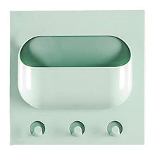 Dravem - Mensola da parete per cucina e bagno, colore puro, 1 foro
