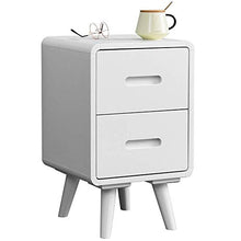FGVBC Comodino in Legno da Comodino ， Comodino a 2 cassetti/Mobile Contenitore Laterale ， per Camera da Letto/Soggiorno/tavolino da Camera