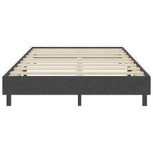 SKM Letto a Molle Grigio Scuro in Tessuto 120x200 cm (43.2kg)