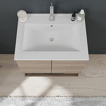 Kiamami Valentina MOBILE BAGNO A PARETE 60 CM CON ANTE E LAVABO | VENEZIA