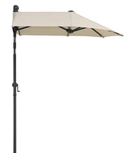 Schneider - Ombrellone Salerno Mezzo, 150 x 150 cm, Colore Naturale