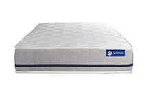 Materasso Actiflex soft 90x210cm, Spessore : 20 cm, Molle insacchettate, Moderatamente rigido, 3 zone di comfort