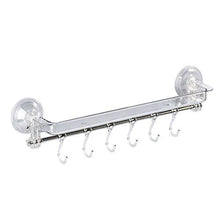 Dmail - Mensola portatutto da bagno con ganci