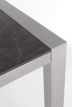 Bizzotto Tavolo Aleksi Hpl Antracite 197x90 Sj61 cod.0662653