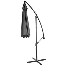 Mendler Ombrellone Giardino Spiaggia Acerra 3m con Base Grigio