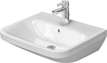 Lavabo Duravit DuraStyle 55cm con troppopieno, con Panca per Rubinetto, 1 Foro per Rubinetto, colorazione: Bianco con Wondergliss - 23195500001