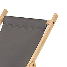 Ferocity Sedia a Sdraio Pieghevole in Legno, con Braccioli e Portabibite Motivo Zig-Zag [119]