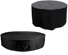 N / A Mobili da Giardino Copre mobili da Giardino per Tutto l'impermeabile Telo di Copertura mobili da Giardino Polvere Nera (Dimensioni, 230x110cm),225x95cm