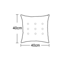 XFXDBT Con Legami Sedia Cucina Cuscini,Accogliente A Strisce Cuscini da Sedia Facile da Pulire Cuscini di Seduta Interni Esterno Universali Morbido Cuscino-Il Riso Bianco 40x40cm