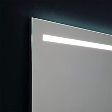 Kiamami Valentina SPECCHIO CON FASCIA A LED SUPERIORE RETROILLUMINATO 120X70 CM