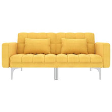 FAMIROSA Divano Letto Giallo in Tessuto