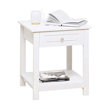 DGHJK Mobili per la casa, Comodino Bianco Comodino Comodino Camera da Letto Set Organizer in Legno Armadio con cassetti