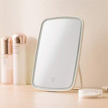 Specchio per Il Trucco Specchio per Trucco Portatile Lampada da Tavolo A LED con Luce USB Ricaricabile Pieghevole Pieghevole Dimmerabile per Dormitorio Specchio per Il Trucco da Viaggio Portatile