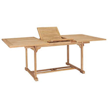 vidaXL Legno Teak Tavolo Pranzo Allungabile (150-200) x100x75 cm Arredo Esterni