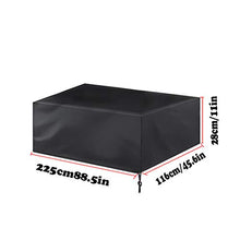 Copri Bistrot Tavolo Sedie Impermeabile Copertura Tavolo da Giardino Resistente Oxford E Interno in PVC Resistente allo Strappo Oxford Nero Cm per mobili alle intemperie/con