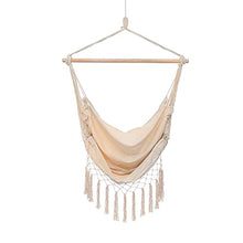 PIJN Amaca Swing Swing Swing A Hammock Sedia in Cotone Corda in Cotone Nappa Sedia Sedia Altalena Amaca in Nylon