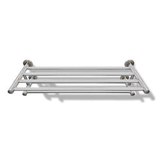 BIGTO - Portasciugamani in acciaio INOX con 6 tubi